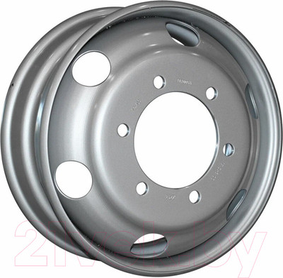 Штампованный диск Asterro M18DS32 (1757A) 17.5x6 6/245мм DIA 202мм ET 116мм Серебро