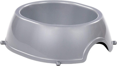 Миска для животных Полесье №8 овальная / 8302 (серебристый)