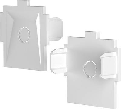 Комплект заглушек для шинопровода Maytoni Accessories for Tracks Radity TRA084EC-12W