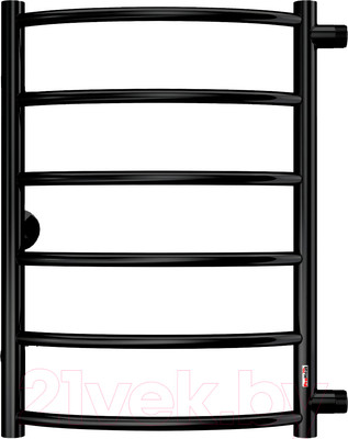Полотенцесушитель водяной ProHeat Classic 40х60 (боковое подключение, черный муар)