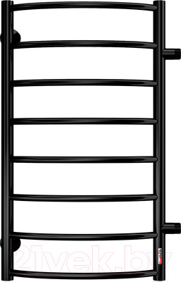 Полотенцесушитель водяной ProHeat Classic 40х80 (боковое подключение, черный муар)
