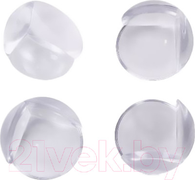 Набор накладок защитных для мебели Feedo 241203 (4шт, прозрачный)