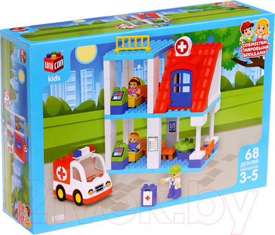 Конструктор Unicon Скорая помощь / 9826954 (68эл)