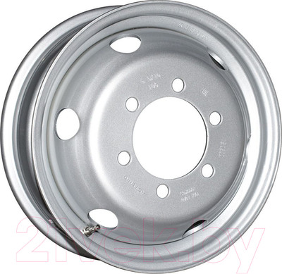 Штампованный диск Asterro TC1607C 16x5.5" 6x170мм DIA 130мм ET 106мм Silver