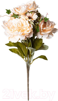 Искусственный букет Lefard Пионы 535-391 (кремовый)