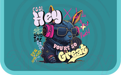 Пенал ArtSpace Hey Great / ПT1_59957