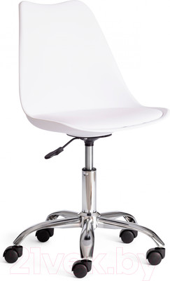 Кресло офисное Tetchair Tulip mod.106-1 (белый/хром)