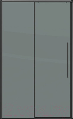 Душевая дверь Grossman Galaxy 100.K33.01.140.21.10 140x195 (черный матовый/стекло тонированное)