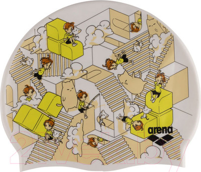 Шапочка для плавания ARENA Print Jr / 94171 237