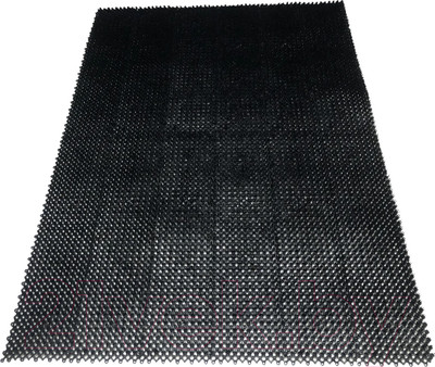 Коврик грязезащитный Ковропласт Травка-Б (82x106, черный)