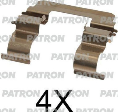 Ремкомплект тормозных колодок Patron PSRK1130