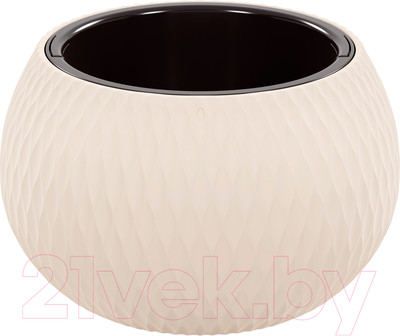 Кашпо Альтернатива Жемчужина / М8721 (4л, бежевый)