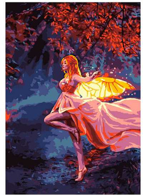 Картина по номерам Lori Лесная фея / Кпн-270