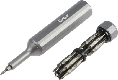 Отвертка Tundra 10121114 (с набором бит)