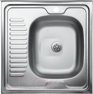 Мойка кухонная КромРус EC-209M RUS R (без сифона)