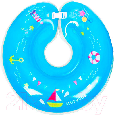 Круг для купания Крошка Я Морячок с погремушками / 3876327