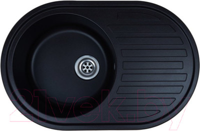 Мойка кухонная Granrus GR-770 (антрацит блэк)