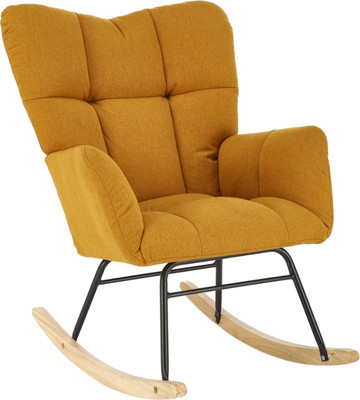 Кресло-качалка Halmar Vasco (горчичный)