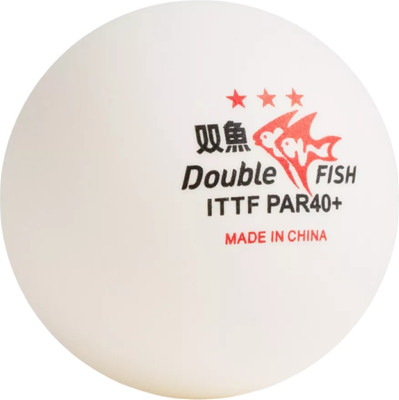 Набор мячей для настольного тенниса Double Fish Paris 2024 Olympic Games 3 / PAR40+ (6шт)