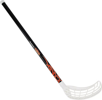 Клюшка для флорбола Realstick Tribal Jr / MR-KF-TR85-WH (черный/белый/оранжевый)