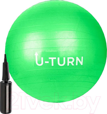 Гимнастический мяч No Brand ФИТ-1016 (зеленый)