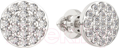 Серьги из белого золота ZORKA 3D00352.14K.W.ZZ (с бриллиантами)