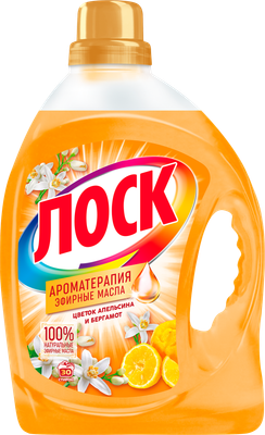 Гель для стирки ЛОСК Ароматерапия Цветок апельсина (2.19л)