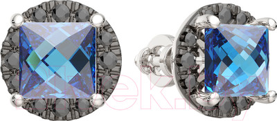 Серьги из белого золота ZORKA 3D4193.14K.W (с бриллиантами)