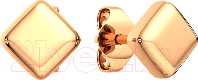 Серьги из розового золота ZORKA 300206.9K.R