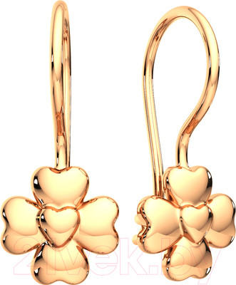 Серьги из розового золота ZORKA 300341.14K.R.ZZ