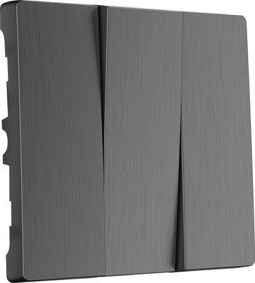 Клавиша для выключателя Werkel W1139004 (графит рифленый)