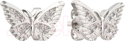 Серьги из серебра ZORKA 03101051.ZZ (с фианитами)