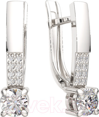 Серьги из серебра ZORKA 03101261.ZZ (с фианитами)