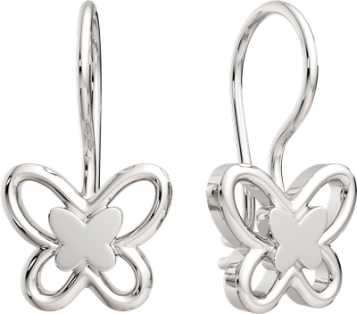 Серьги из серебра ZORKA 0300487