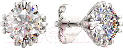 Серьги из серебра ZORKA 03101037.ZZ (с фианитами)