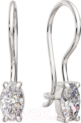 Серьги из серебра ZORKA 03101219.ZZ (с фианитами)