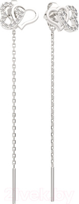 Серьги из серебра ZORKA 0310752.ZZ (с фианитами)
