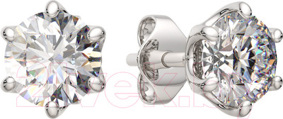 Серьги из серебра ZORKA 03101258.ZZ (с фианитами)