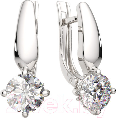 Серьги из серебра ZORKA 03101336 (с фианитами)