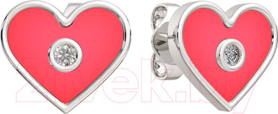 Серьги из серебра ZORKA 03101348 (с фианитами)