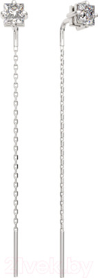 Серьги из серебра ZORKA 0310676.ZZ (с фианитами)