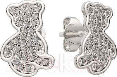 Серьги из серебра ZORKA 0310892 (с фианитами)