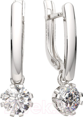 Серьги из серебра ZORKA 0310941.ZZ (с фианитами)