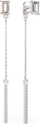 Серьги из серебра ZORKA 03101224 (с фианитами)
