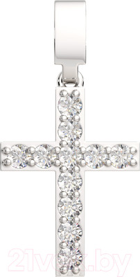 Крестик из серебра ZORKA 0440439.ZZ.REL (с фианитами)