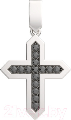 Крестик из серебра ZORKA 0440442.ZZ.REL (со шпинелем)