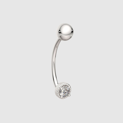 Пирсинг из серебра ZORKA 0710001 (с фианитом)