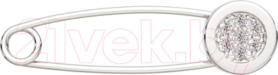 Брошь из серебра ZORKA 0940015.ZZ (с фианитами)