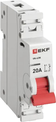 Выключатель нагрузки EKF PROxima ВН-63N / S63120