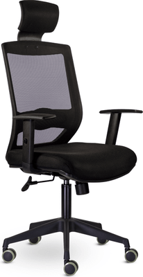 Кресло офисное UTFC Гарвард СН-500 (Е11-к/TW-01/Е11-к/Е11-к/черный)